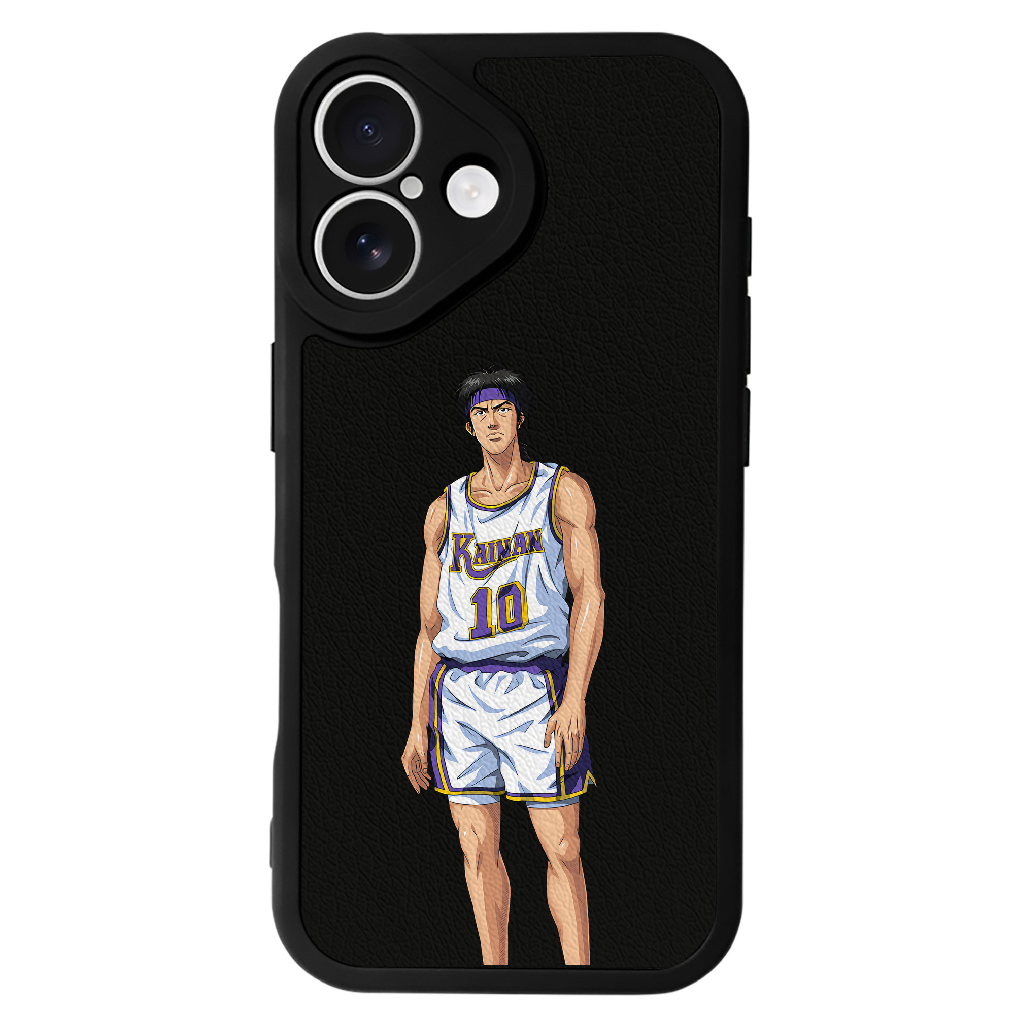 （画像用） SLAM DUNK／スラムダンク 【iPhone 16シリーズ対応】シリコンスマホケース（レザー調） 材質：シリコン